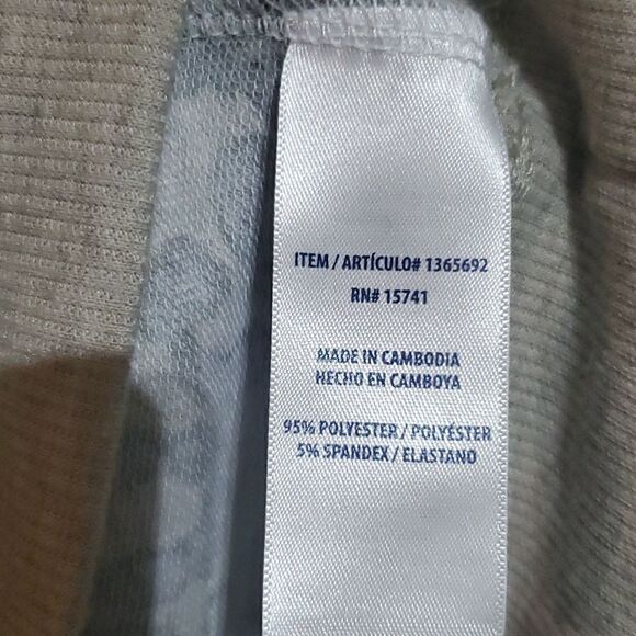 SPLENDID Oatmeal Leopard Print Sweatshirt - Size XXL - Picture 8 of 8